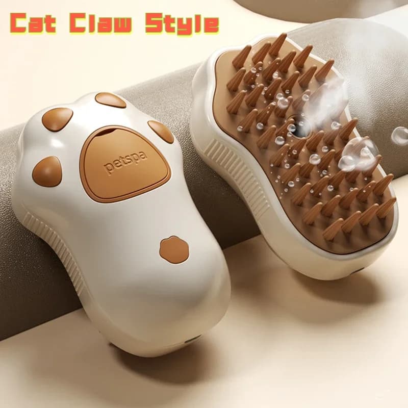 Gatti peli di cane spazzola per animali domestici pettine per toelettatura per cani bellezza animali domestici accessori per cani strumenti Electrospray Triple Loose Steam Cats Supplies