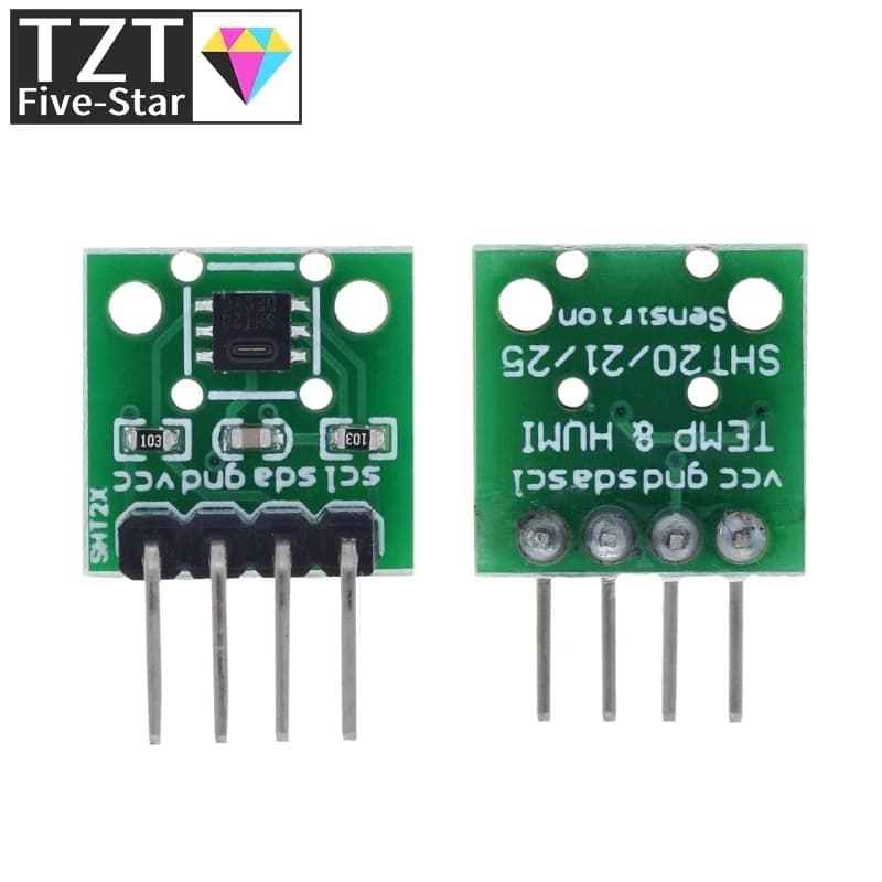TZT 1/3pcs SHT20 Digital Temperature And Humidity Sensors Module Measurement I2C For Arduino