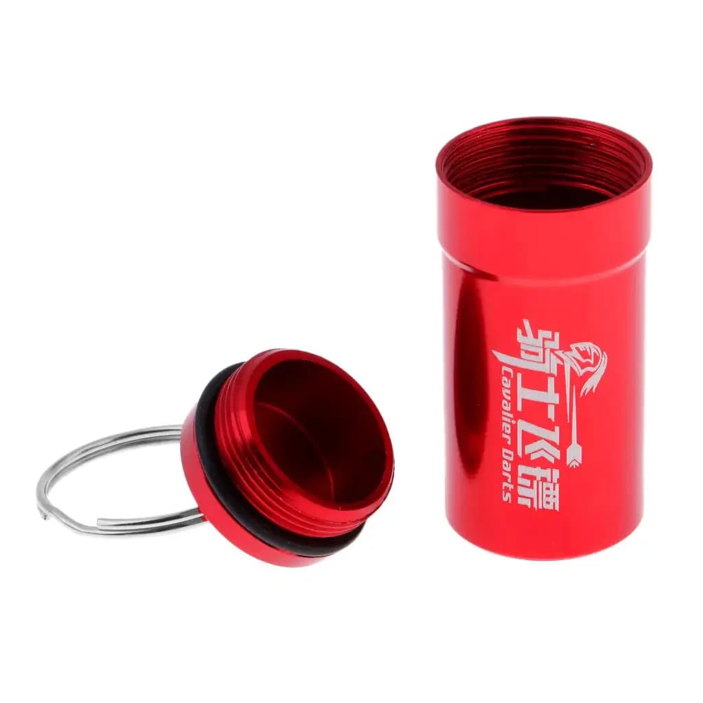 Perfeclan Scatola Portatile per Protezioni Punte Morbide di Freccette, Accessori, in Lega di Alluminio Leggera e Resistente