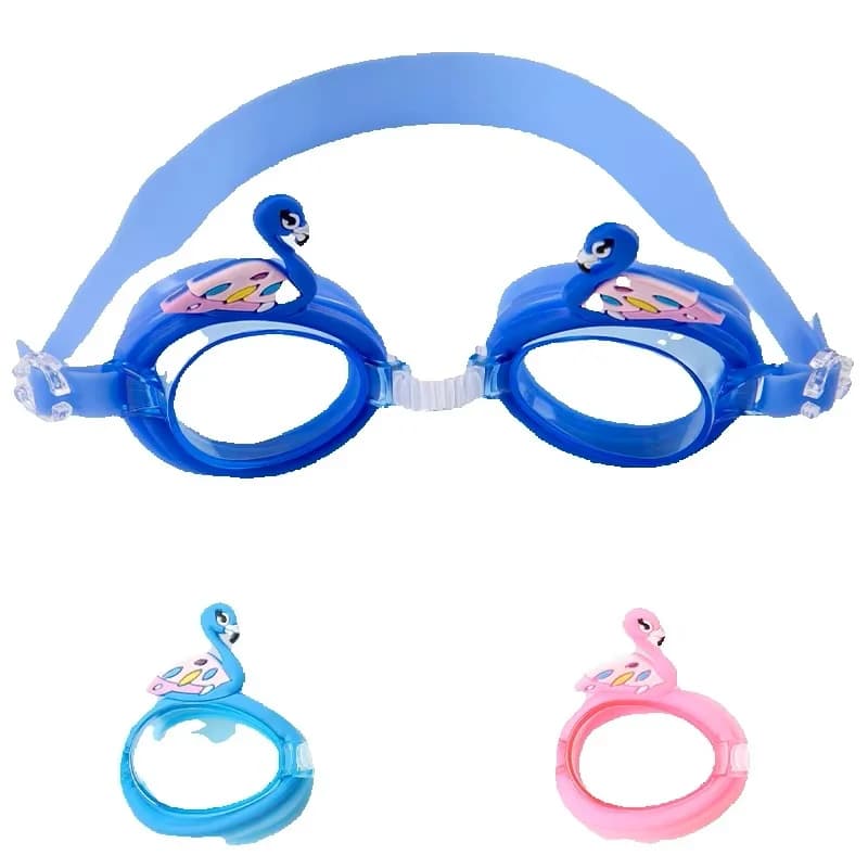 Silicone Swim Glasses Baby Snake Cigno Surf Glasses for Kids Boys Girls Summer Swimwear