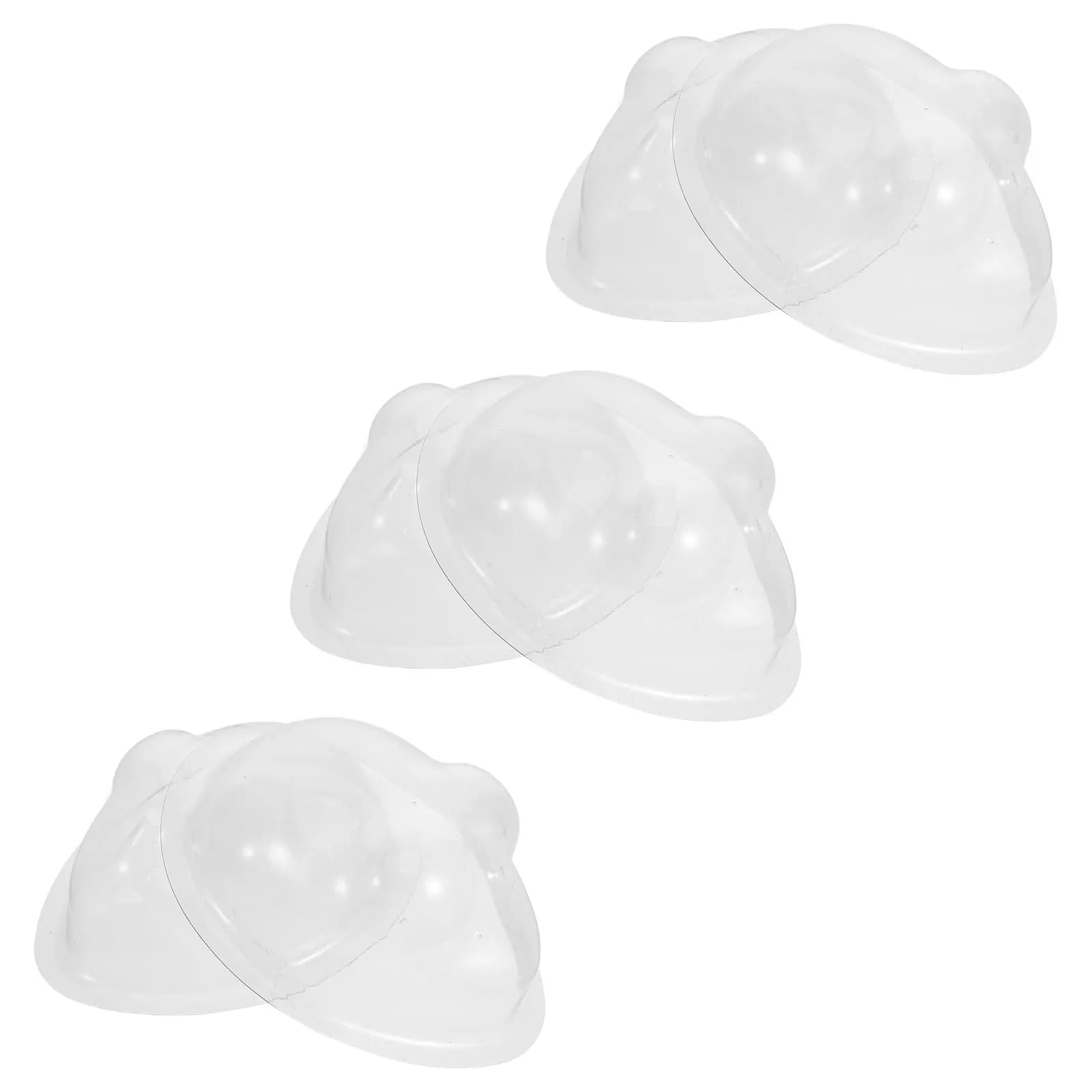 6 Pezzi Maschera Protettiva Trasparente Rigida 3D Anti-Graffio per BJD da 60 cm - Custodia Protettiva per Collezionabili