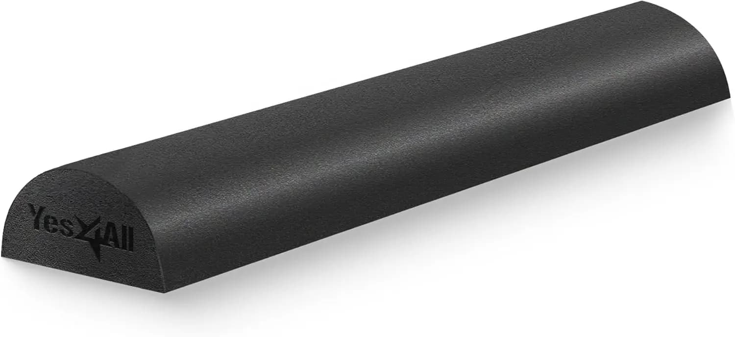Medium and durable foam rollers for post-workout relaxation, 12/18/24/36 inch PE foam roll for back massage and yoga exercises