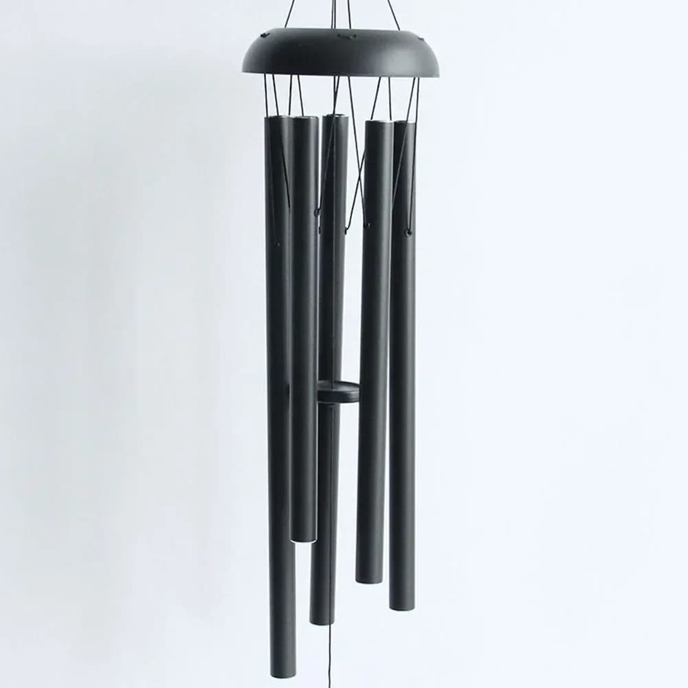 36in Aluminum Wind Chimes Tubes Outdoor Large Dark Toned Wind Chimes Adjustable For Outside Home Wedding Party Decoration Gifts