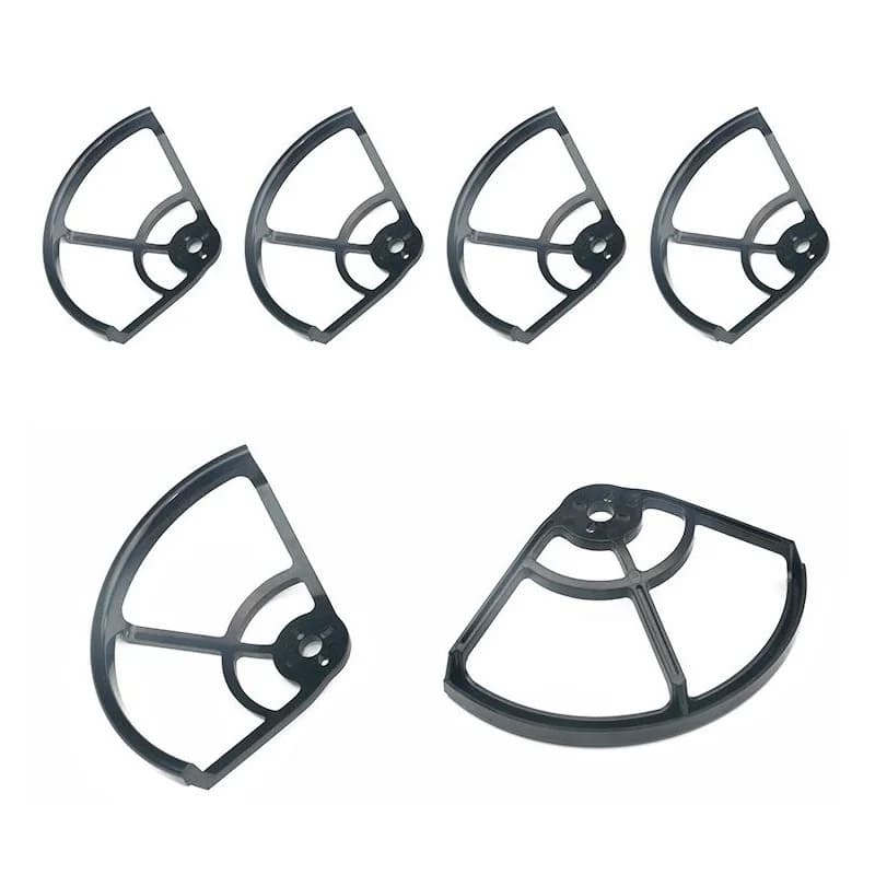 Kit telaio drone con protezione per elica FPV da 3 pollici, 4 pezzi, anello di protezione, copertura anatra, per quadricottero RC Micro Drone