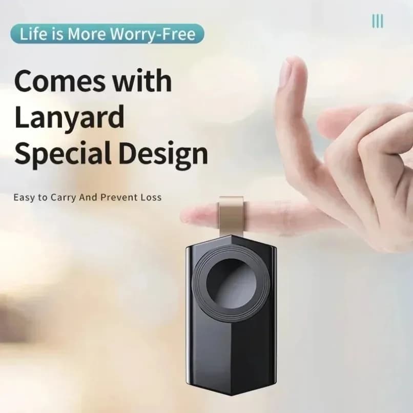 Universal USB Wireless Charging Dock for Apple Watch Series 1 2 3 4 5 SE Magnetic Fast Charger Portable Plug Play Travel Adapter