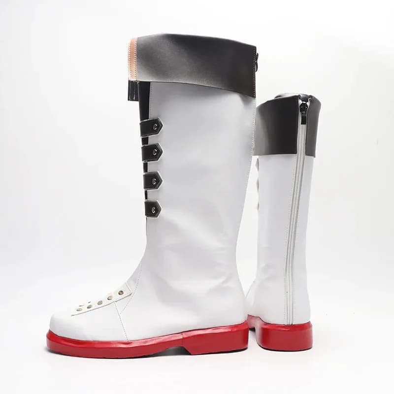 Gioco Stivali Cosplay Genshin Impact Tartaglia Scarpe Personalizzate Oggetti di scena per feste di Halloween di grandi dimensioni per uomini e donne6;d'3, h