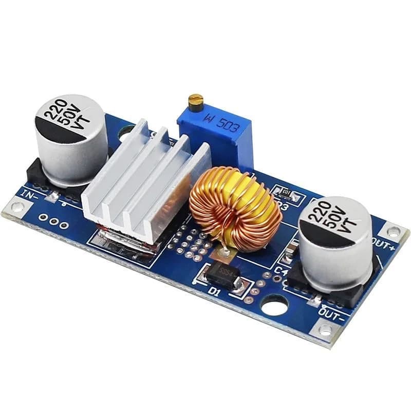 Modulo Step-Down DC-DC Regolabile 3 Pezzi 5A 4V-38V Alta Potenza Bassa Ondulazione Migliore di LM2596 per Arduino