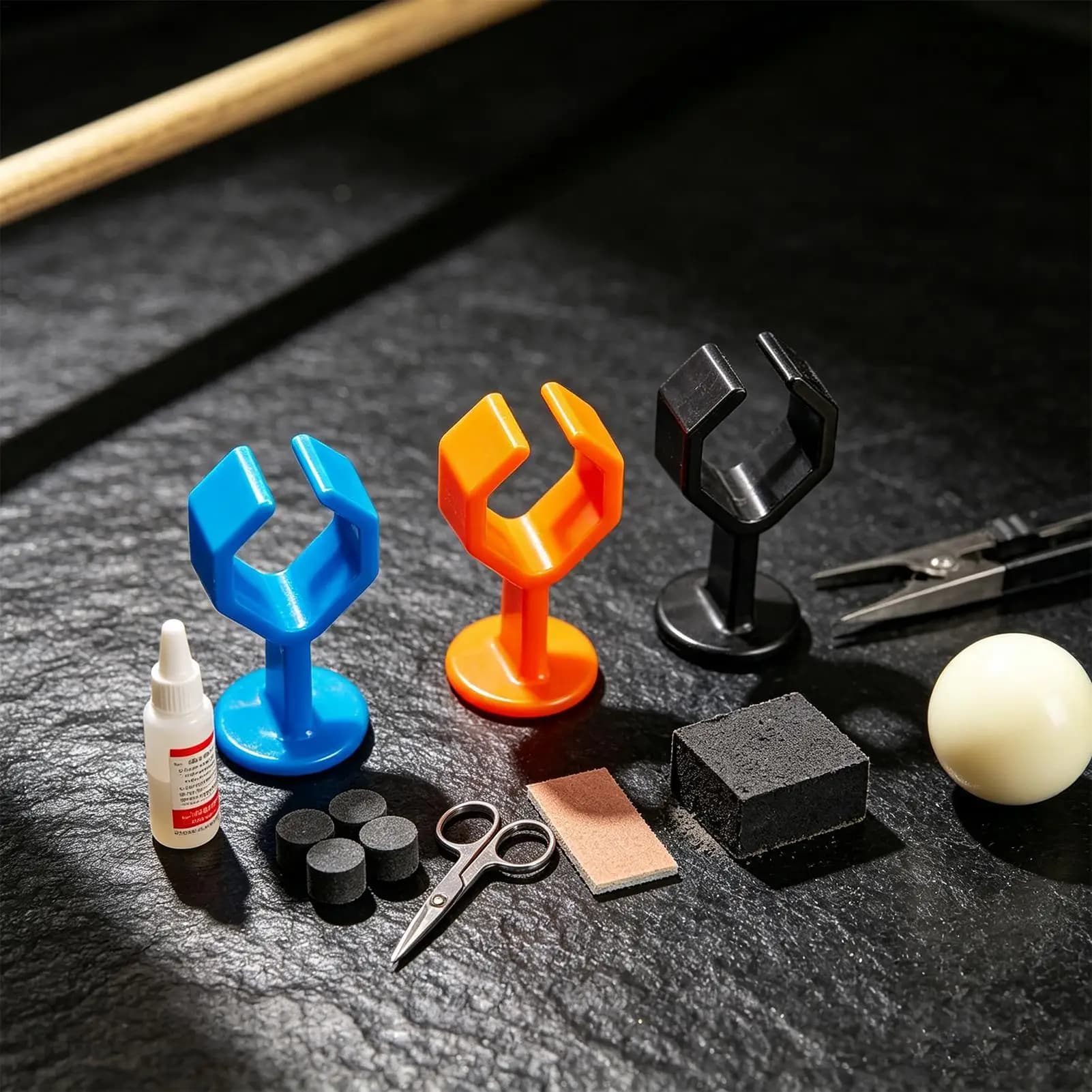 Billiard Cue Hand Rest Easy to Use Practical Support Bracket Pool Cue Holder Universal Ergonomic Billiard Hand Rest Lightweight