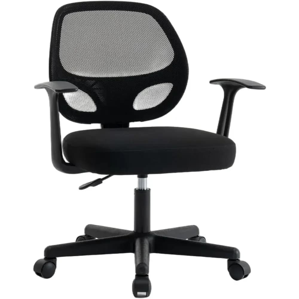 Compact Black Gaming Chair for Small Spaces