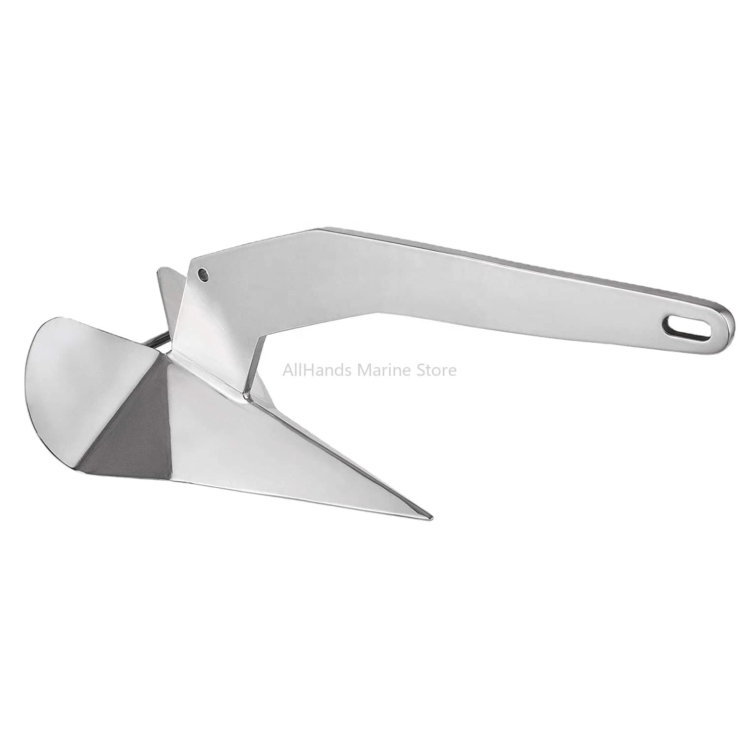Hot Selling Custom Marine Hardware 316 Stainless Steel High Polished Delta Anchor For Boat