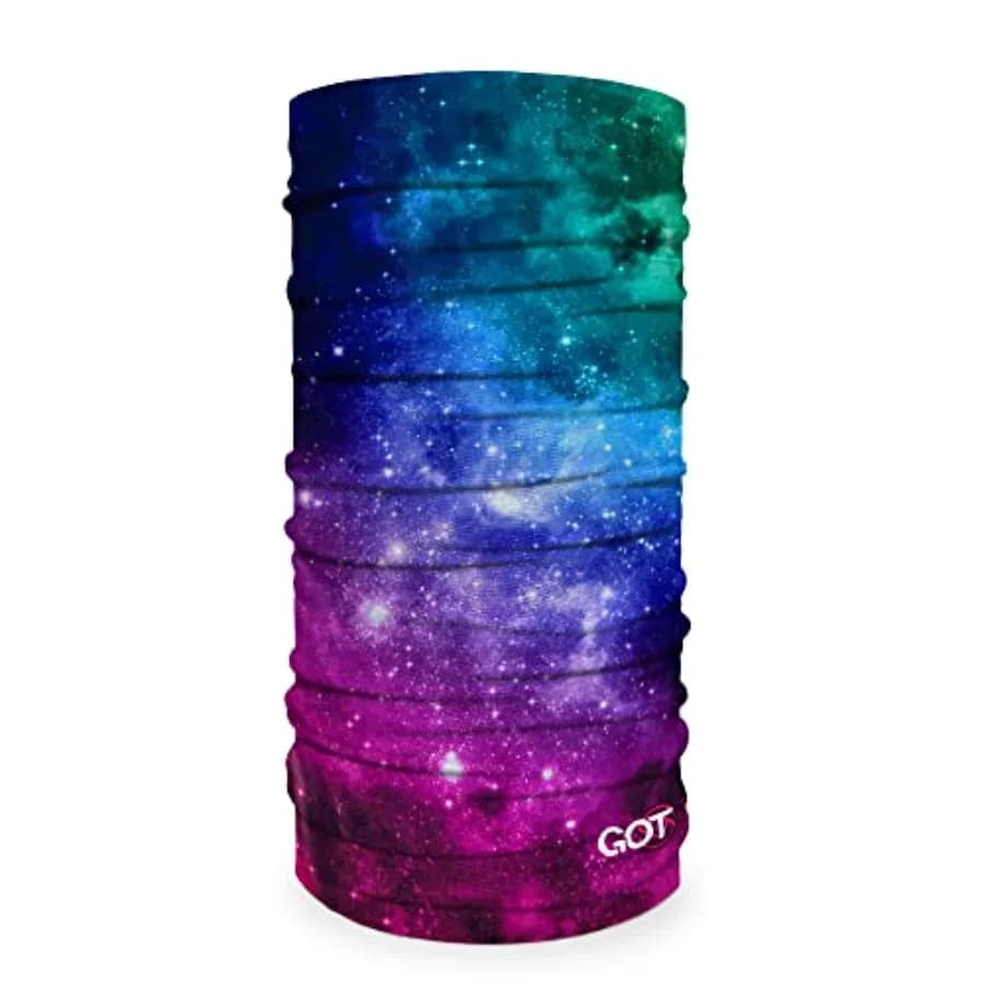 Bandana Tubolare - Scaldacollo Unisex, Maschera Facciale, Sciarpa per il Collo, Foulard, Protezione per Capelli Ricci Durante il Sonno