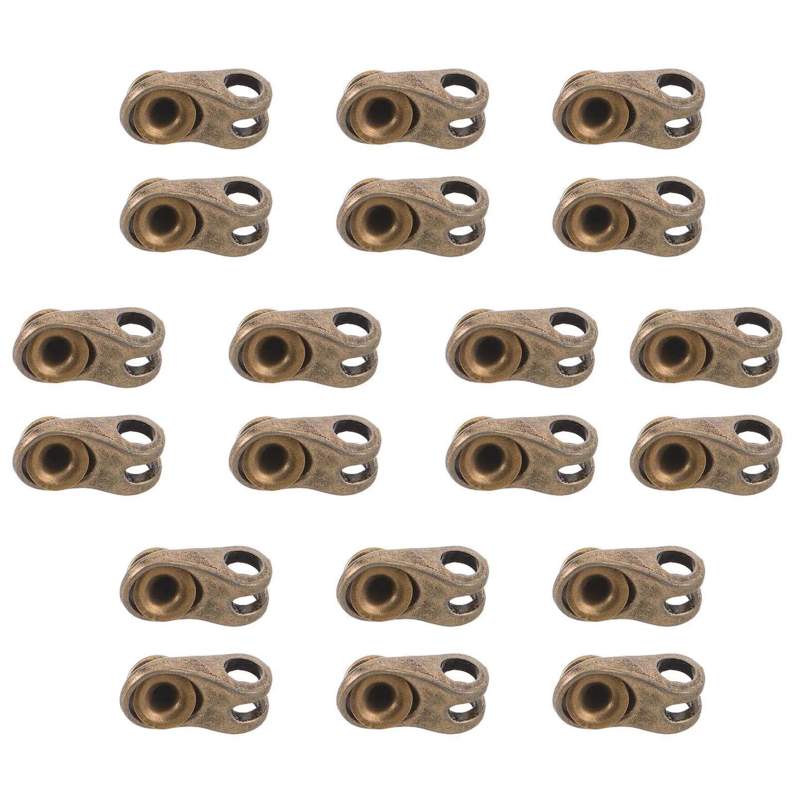 20 set Alloy Shoe Boot Buckle Metal Lace Hooks For Hiking Climbing Boots Sneakers Outdoor Footwear Repair Fastening Replacement
