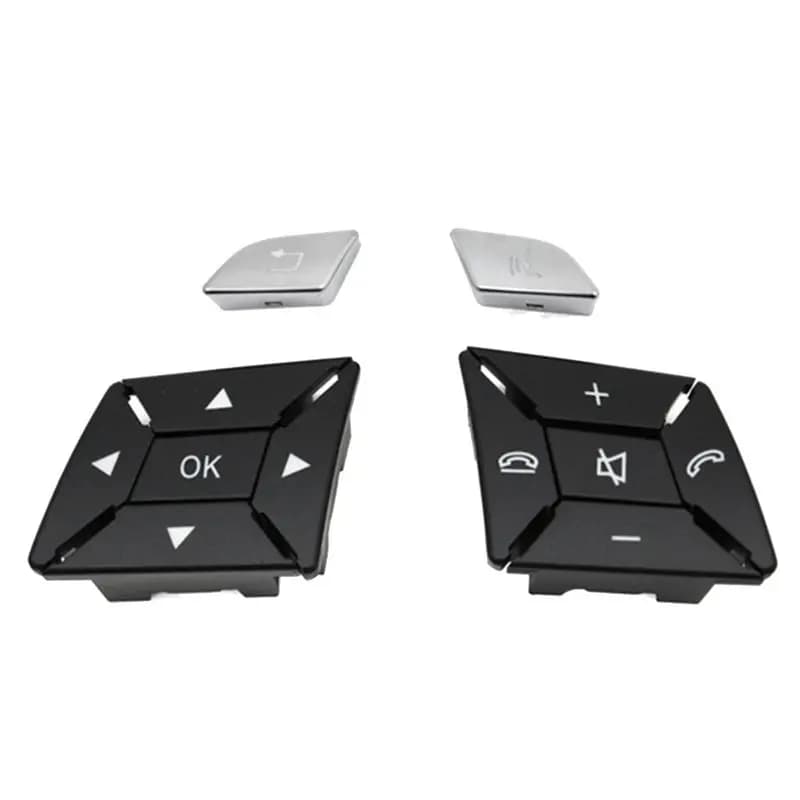 Copertura Pulsante Volante A65P - Interruttore di Controllo Menu A2185400162 per Mercedes-Benz W204 W117 W218 W156 W246 A1725400262