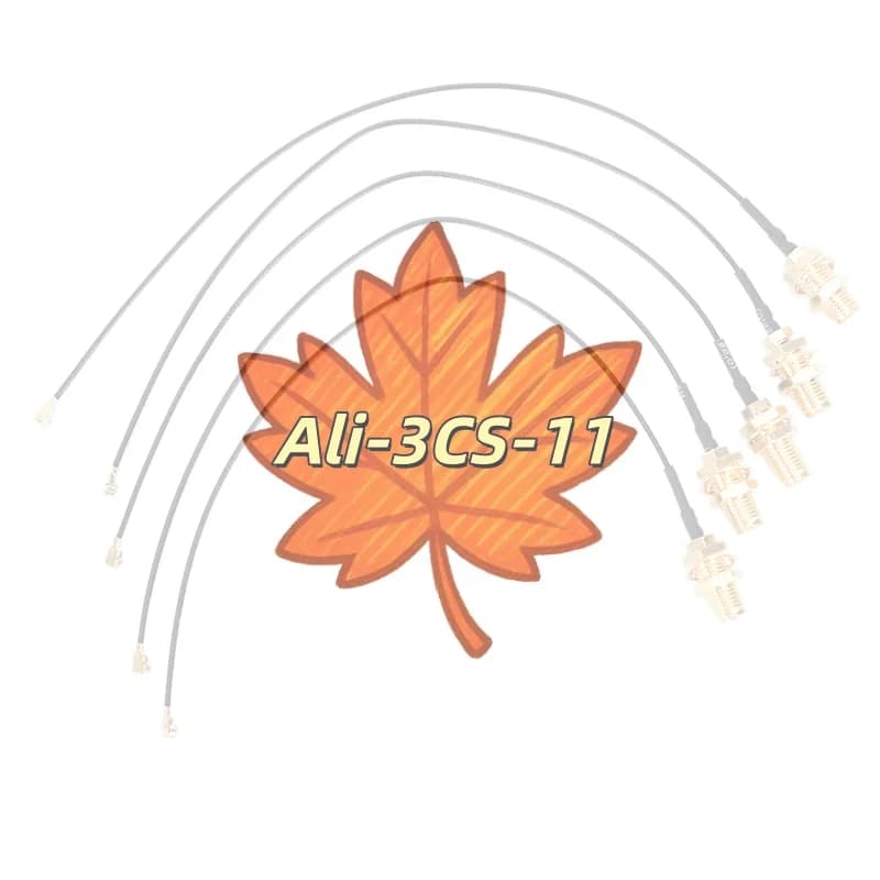 Cavo a spirale per antenna WiFi da 5 pezzi IPX a RP-SMA femmina da UFL a RP SMA