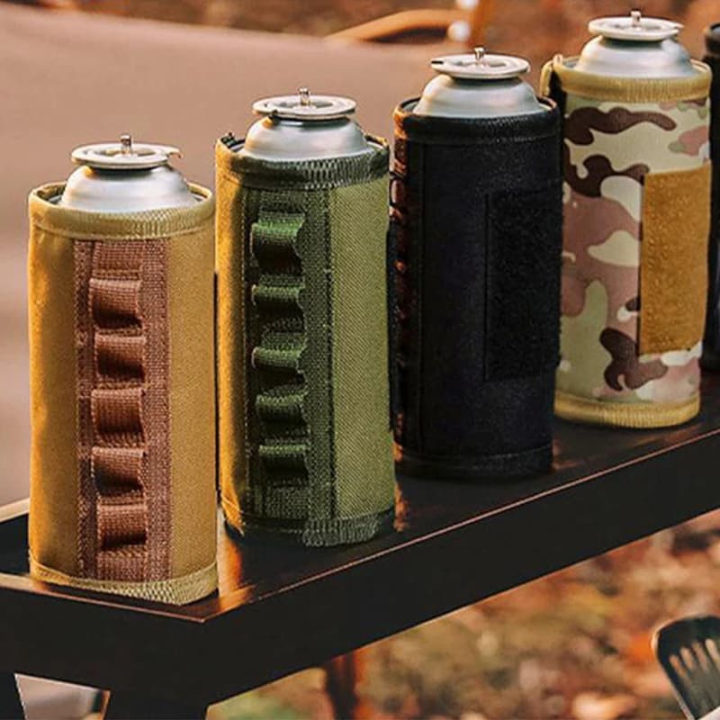Protective Protective Housing for Camping Gas Tanks, Resistant to Use, for External Use