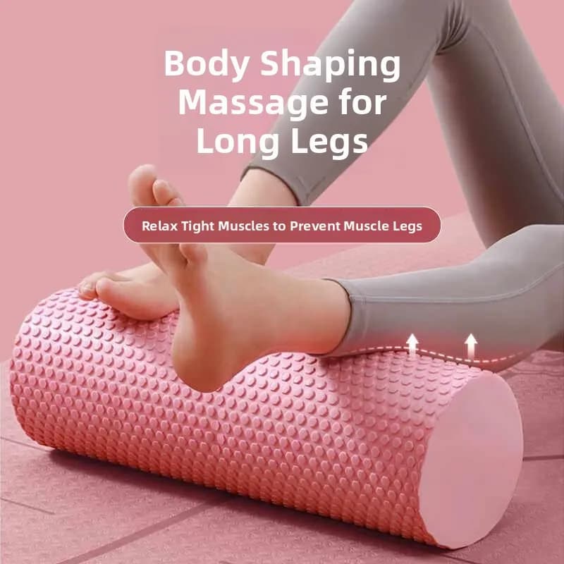 Professional Foam Roller for Yoga, Muscle Relaxation and Gambe Brushing, Sport Massage Cylinder and Fitness