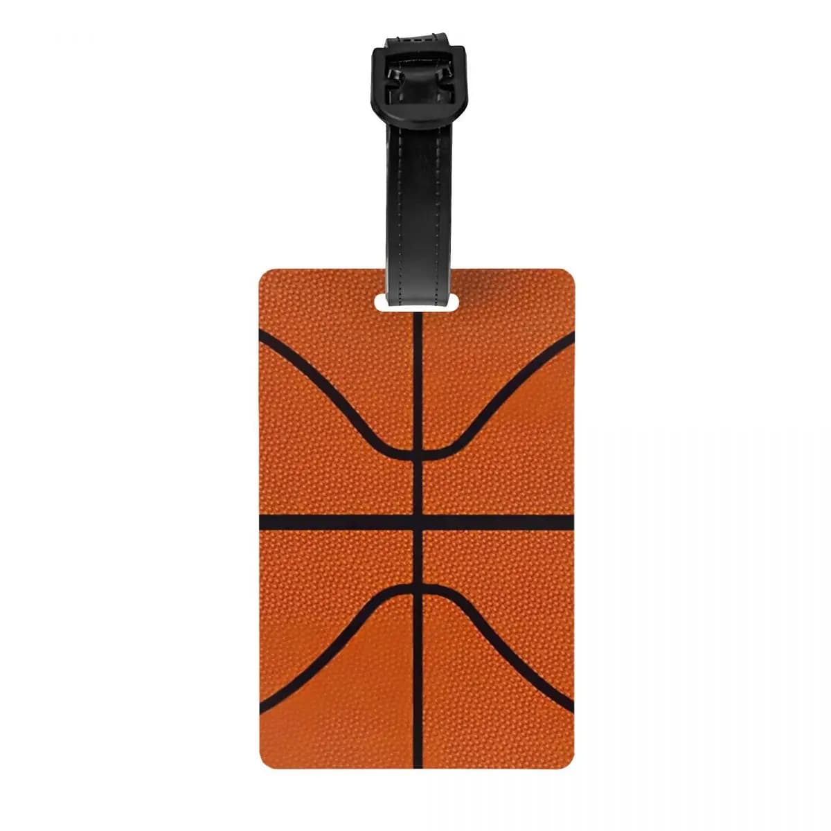 Etichette per bagagli rotonde personalizzate con punti da basket per valigie Etichette per bagagli alla moda per cultura fisica Etichetta identificativa per copertura privacy