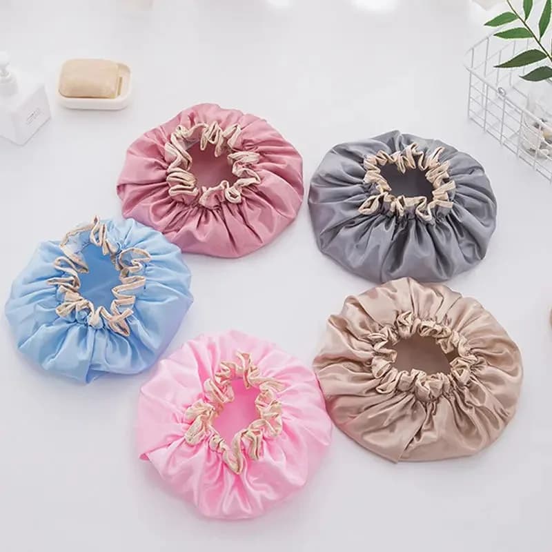 Waterproof Bathroom Hat Shower Enclosure Hair Covers For Women Shower Head for Adult Shower Enclosures Bathroom Headphones Bathroom Shower Heads