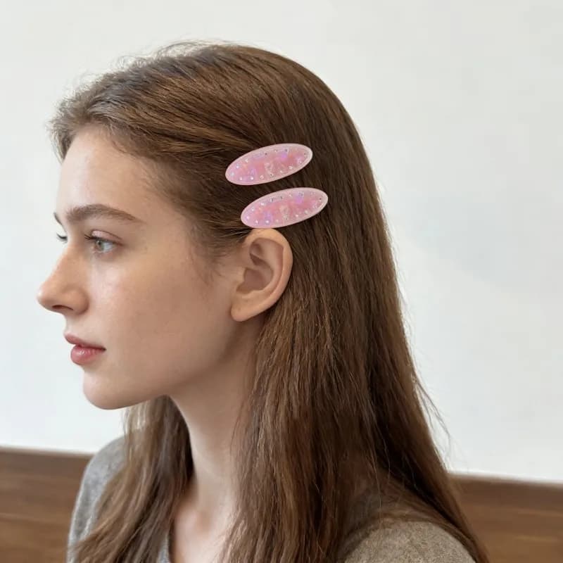 Emi Jay Large Claw Clip Earrings for Women Hair Accessories Large Hair Clip Hairpin Polka Dot Cute Hair Accessories