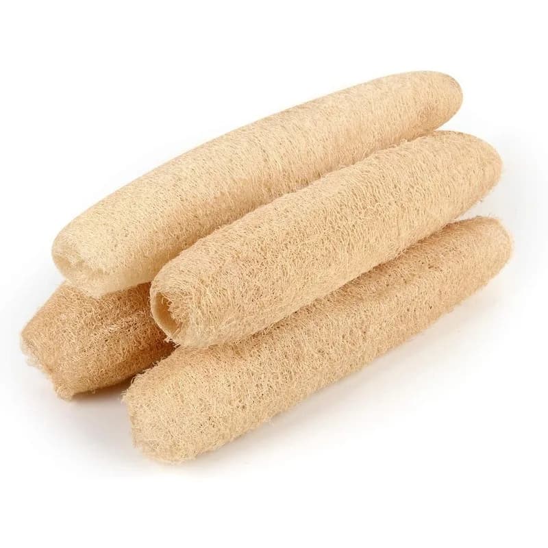 Spugna Esfoliante Naturale per il Corpo con Corda, Spazzola per Doccia e Bagno, per la Cura della Pelle e la Pulizia della Cucina