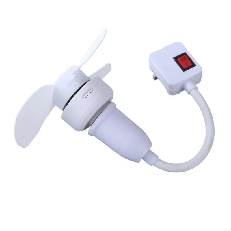 E27 Fan Adjustable LED Bulb Fan for Home Warehouse 5.5inch Small Fan