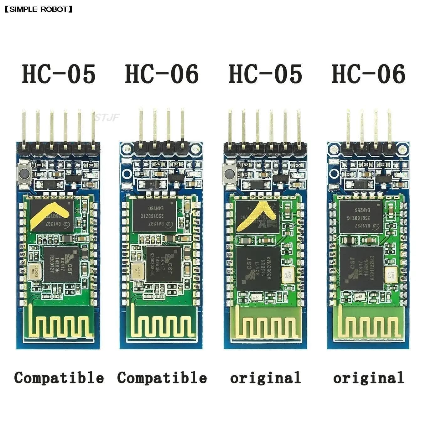 HC-05 HC 05 hc-06 06 RF Wireless for module Slave transceiver Bluetooth converter and adapter RS232 / TTL to UART arduino