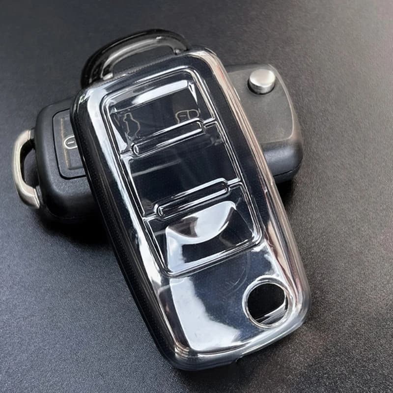 Nuovo TPU Chiave A Distanza Dell'automobile Della Copertura Della Cassa per VW Volkswagen Polo Golf Passat Tiguan Beetle Caddy T5 Up Eos Skoda Octavia Seat Leon Altea