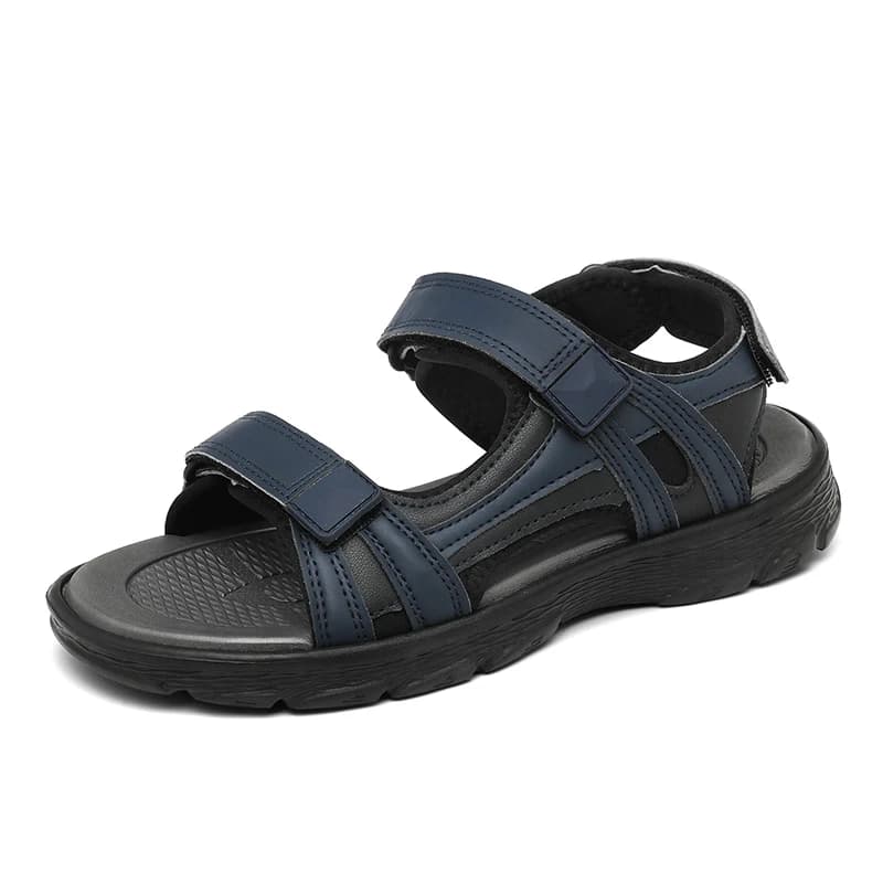 Fashion Mens Sandals Summer Genuine Leather Sandals Men Outdoor Casual Lightweight Sandal Men Sneakers