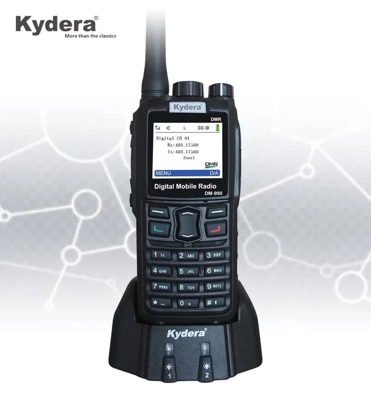 Commercio all'ingrosso Kydera TDMA Dmr DM-990 Tdma Digital Walki Talki 10W