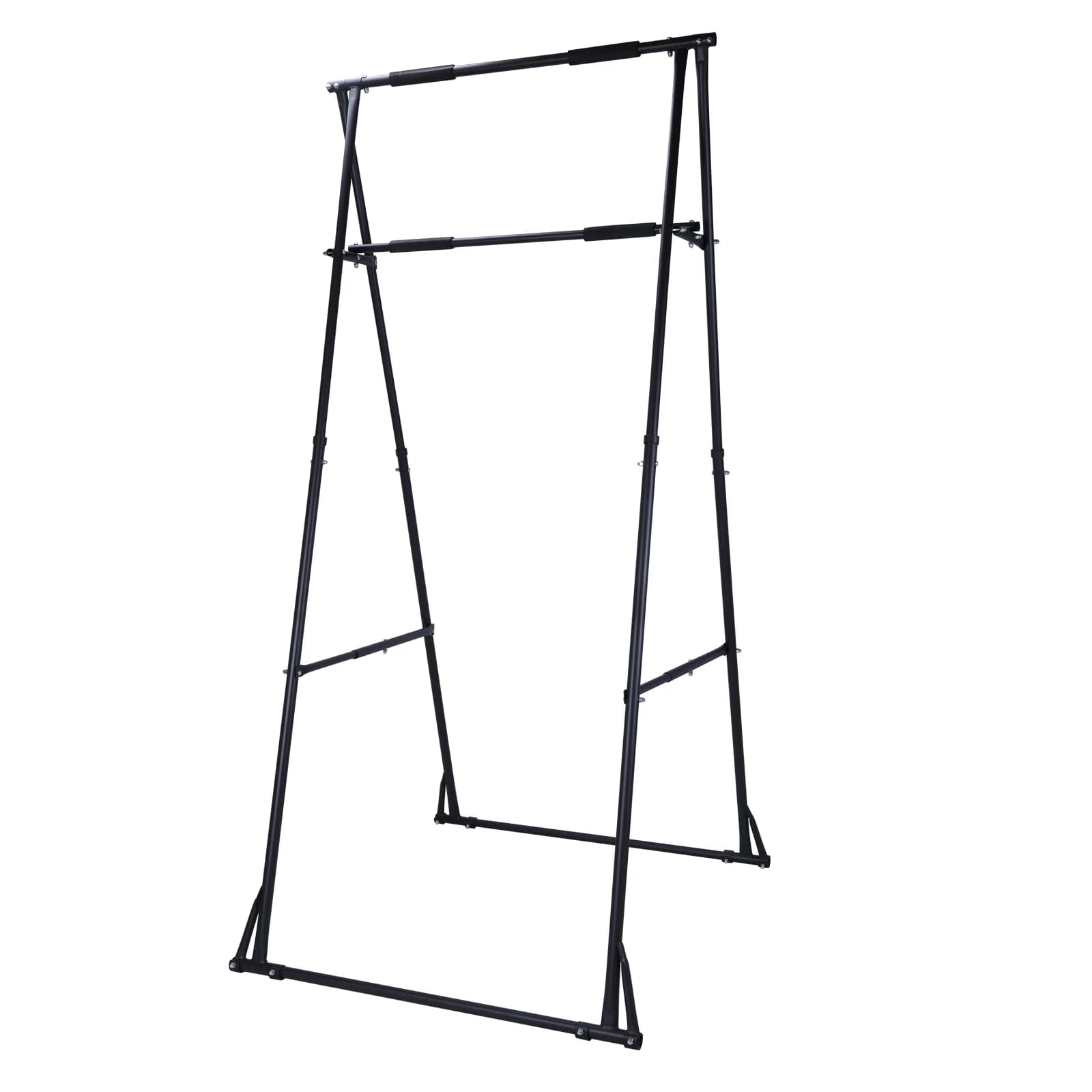 Self-adjustable folding traction bar, gymnastics equipment for strength training at home