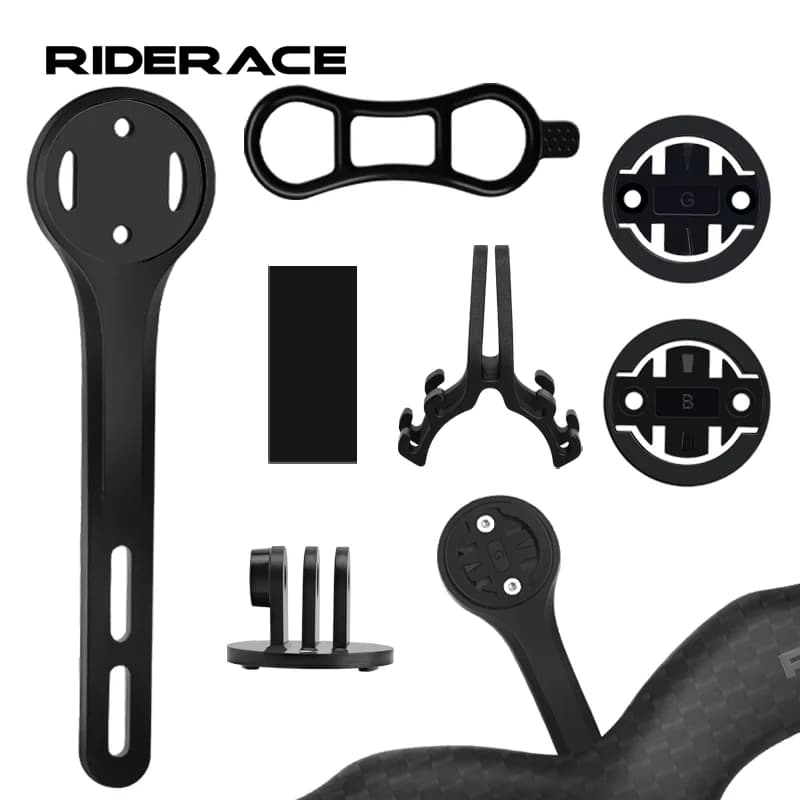 Bicycle Computer Mount Bracket Nylon Ultralight Bike Handlebar Stopwatch Speedometer Mount For Garmin Bryton Gopro Light Stand