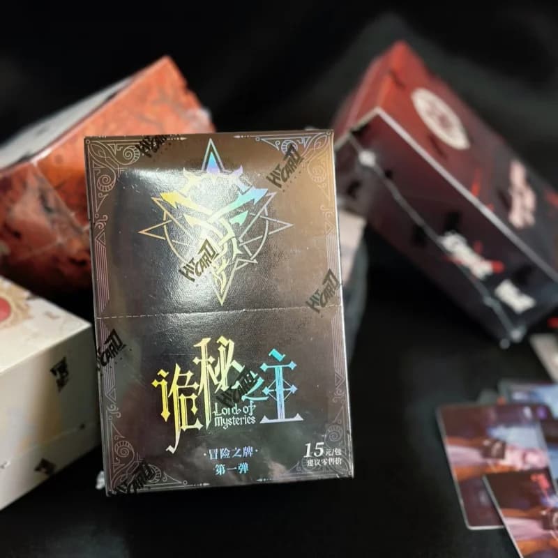 Vendita calda Genuino Signore Delle Misteri Carta Sogno Festa Avventura Carta Rara Klein Collezione Speciale Periferica Flash Card Regali Giocattolo