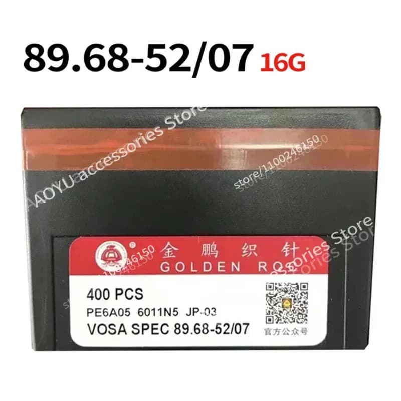 100 Pcs GOLDEN ROC VOSA SPEC 89.68-52/07 16G Needles For Computerized Flat Knitting Machines