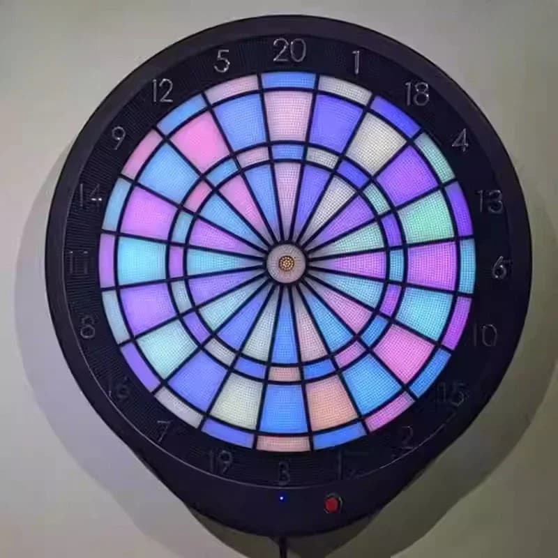 Set di Freccette Elettroniche Bluetooth VDARTS H4L, Illuminazione LED Completa, Tavola Professionale con Punte Morbide per Casa, Ufficio e Competizioni