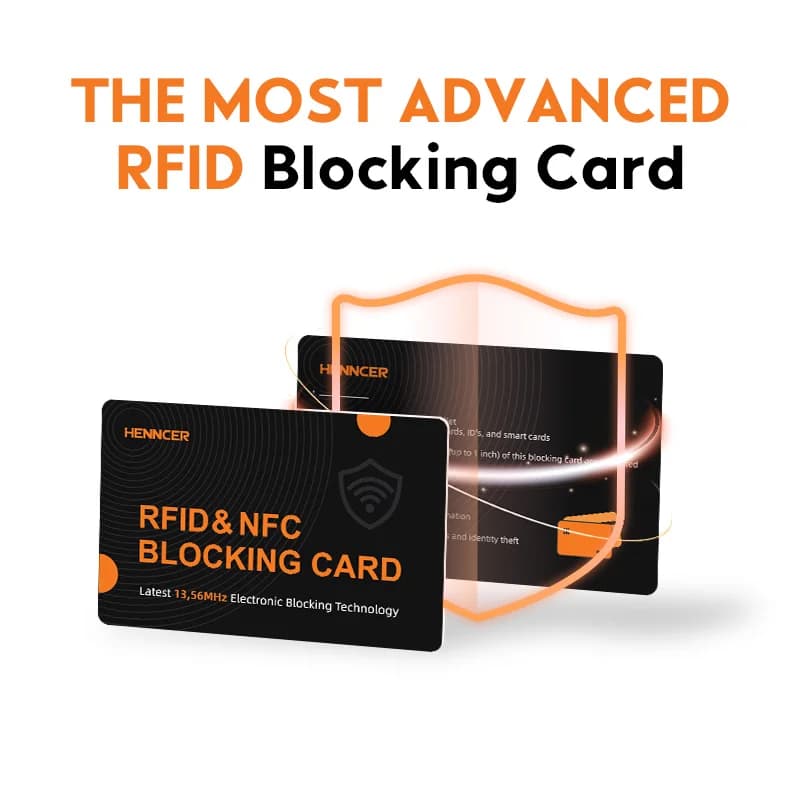 Schede di blocco RFID Set di blocco protezione per passaporto per carte di credito di debito NFC senza contatto Design antifurto intelligente