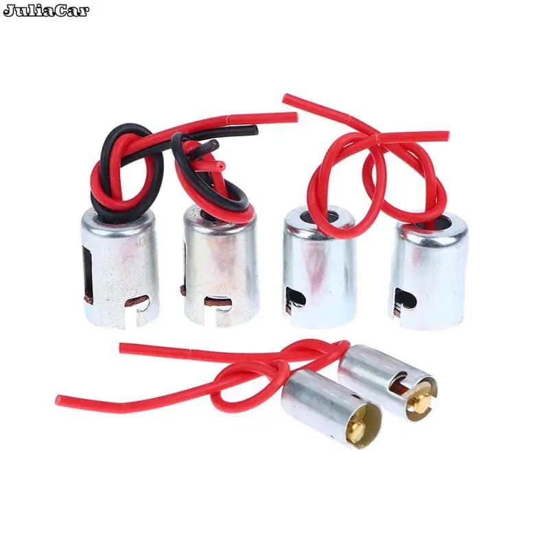 2 pz BA15S BA15D BA9S T9 luce freno per auto indicatore di direzione portalampada lampada alogena portalampada a treccia