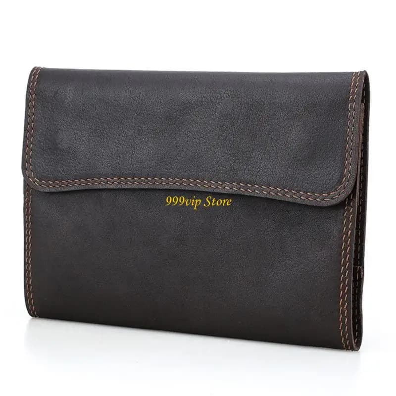 C90C Handmade PU Leather Notebook Cover Flipping Journal Sleeve for Notebook
