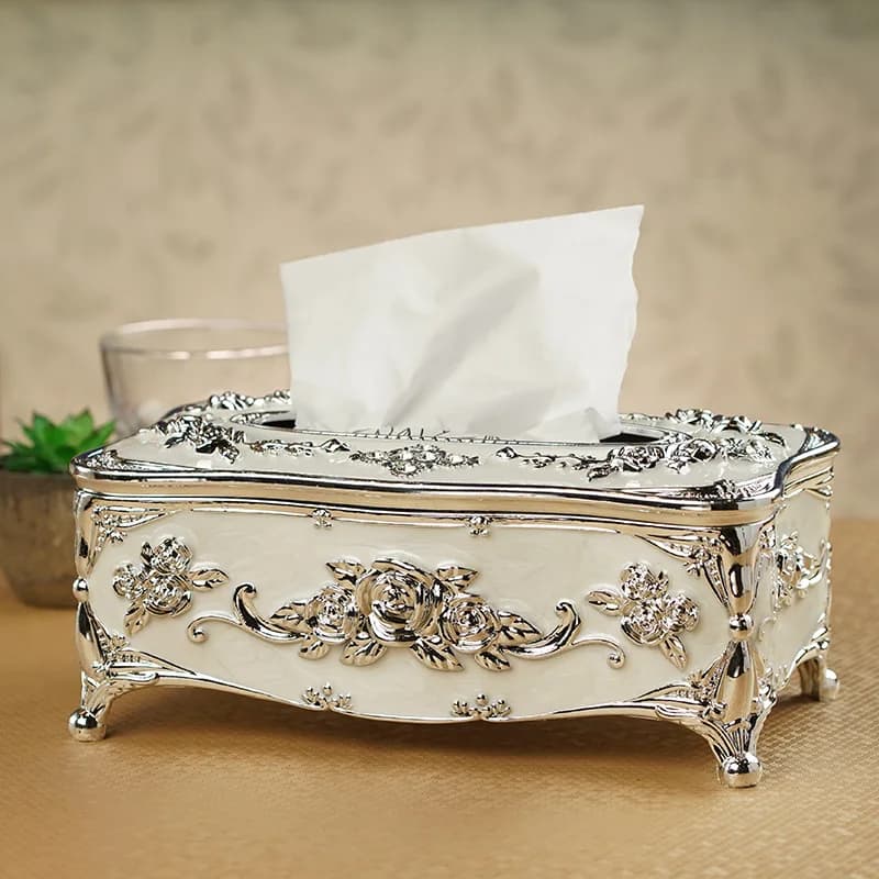Paper Towel Box - European-style Home Decor.living Room Ktv Bar - Minimalist Household Storage Paper Towel Drawer And Napkin Box