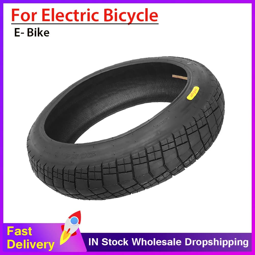 Fat Tire 20x4.0 pollici Elettrico Fat Bike Snow Beach Parti di Pneumatici per Biciclette per Bicicletta Elettrica 20*4.0 Anti-Slip Fat Tire Accessori
