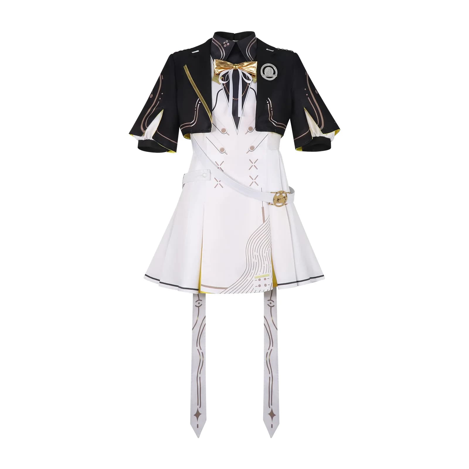 Wuthering Waves Wanderer Female Cosplay Costume Starfire Eternal School Uniform Game Anime Outfit Battle