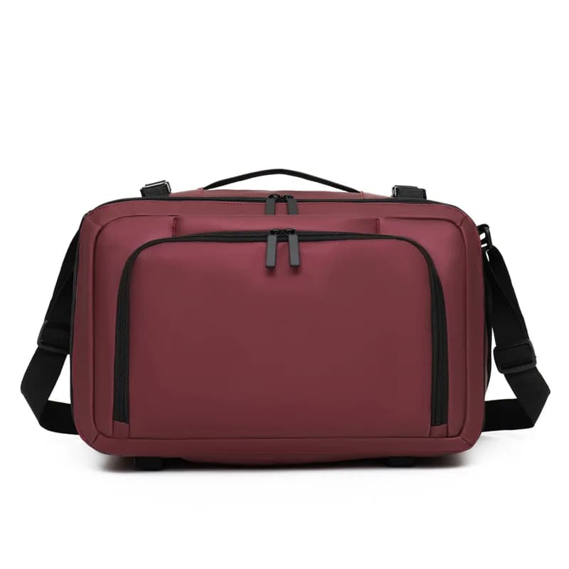 Commuting men's backpack hand-to-hand single-shoulder double shoulder bag multi-purpose large capacity high-end school bag