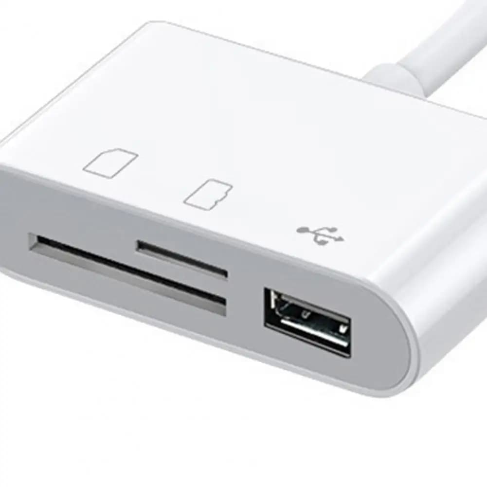 Useful Stable Performance Card Reader High-Speed Transmission Universal Type-C Card Reader Memory Card Adapter Widely Used