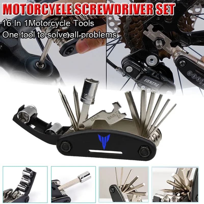 New Motorcycle CNC Repair Tool Screwdriver Set Accessories For YAMAHA Tracer 7GT 9GT MT07 MT09 Tracer 700gt 900gt 700 900 7 9 GT