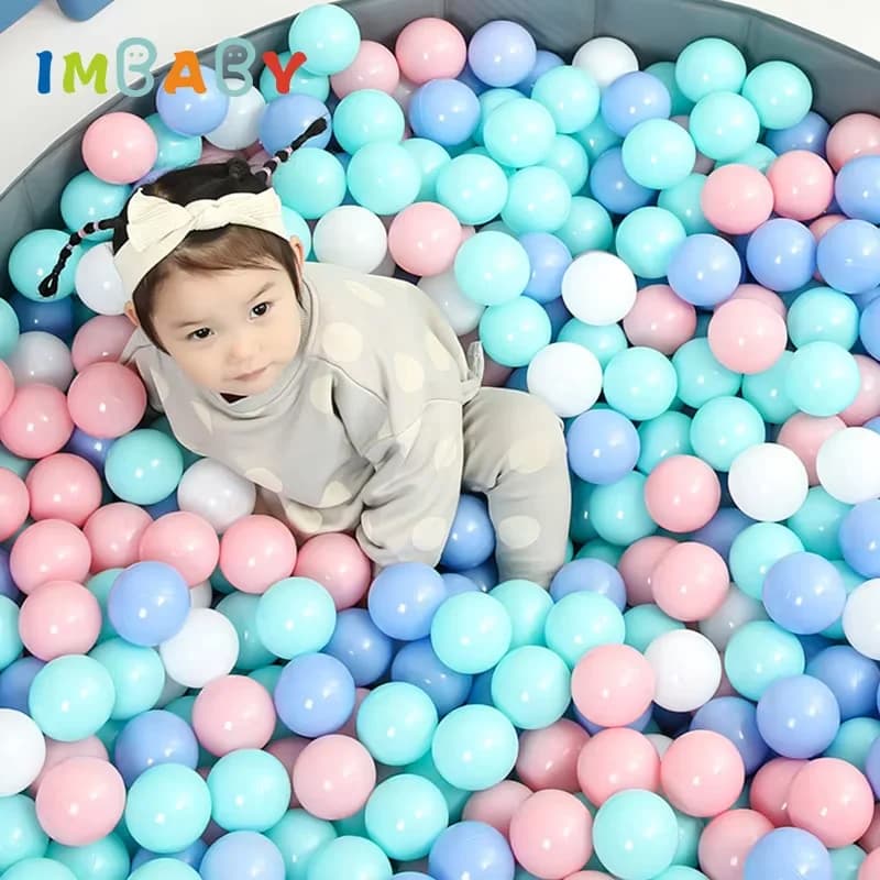 50 pz/lotto 7cm Ball Pit Safe PE Ball per piscina a secco eco-friendly Baby box tenda Kid Toys Ball Baby Playground Ocean Balls