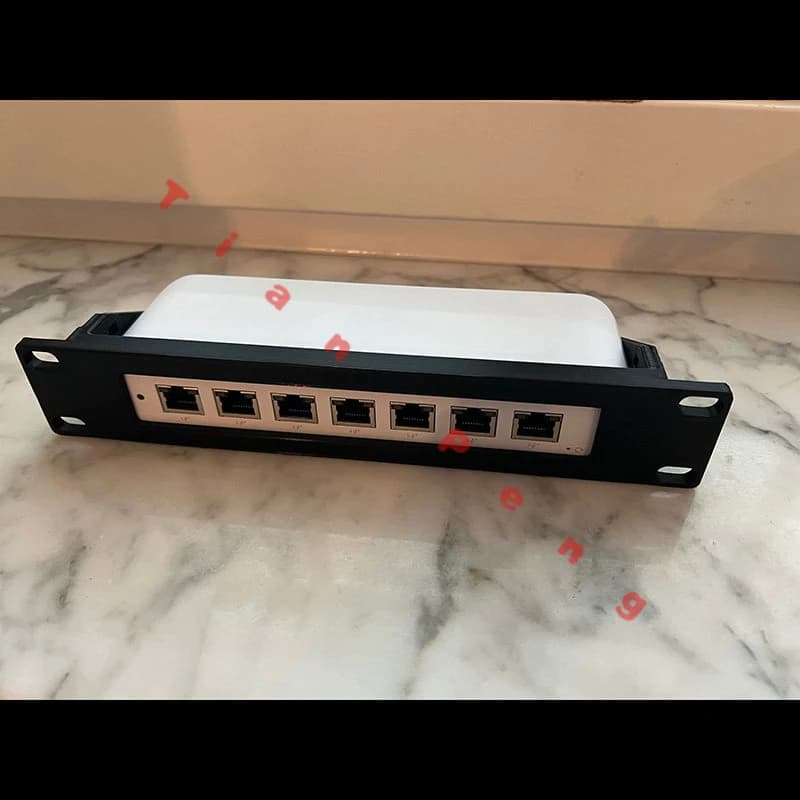 WYORESY For Unifi USW Ultra 60W Switch 1U 10/19 Inch Rack Mount Bracket Premium Network Gear Holder Stand Hot Selling Accessory