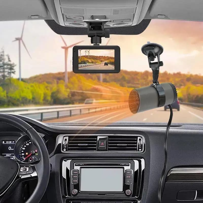 Mini Riscaldatore Elettrico 12V Riscaldatore Per Auto Sbrinatore Per Auto 150W Riscaldamento Veloce Sbrinamento Rapido Defogger Disappannatore Auto Essiccatore di Calore