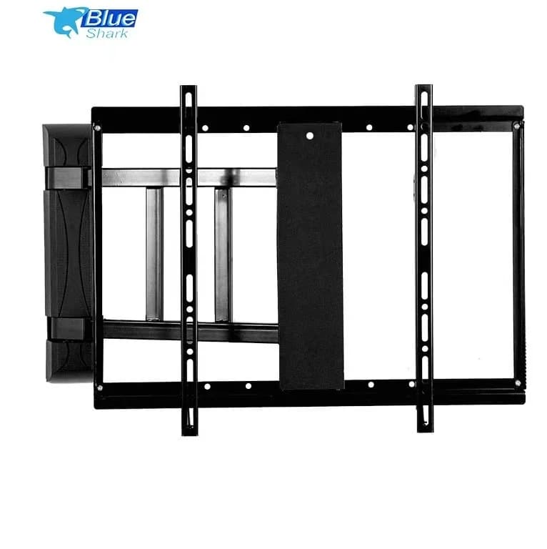 Double Arm Heavy Duty LCD Stand Swivel Brace Wall Mount for Full Motion TV for 32 70 Inch Max Steel Plate Weight Genius Material