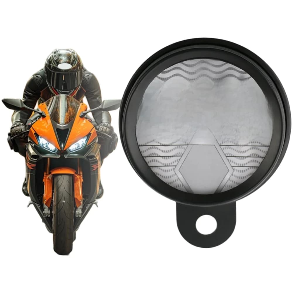Motorcycle Tax Disc Holder Waterproof Stainless Steel Tax Plate Black Silver Tax Permit Plate Card Hanger Label Holder