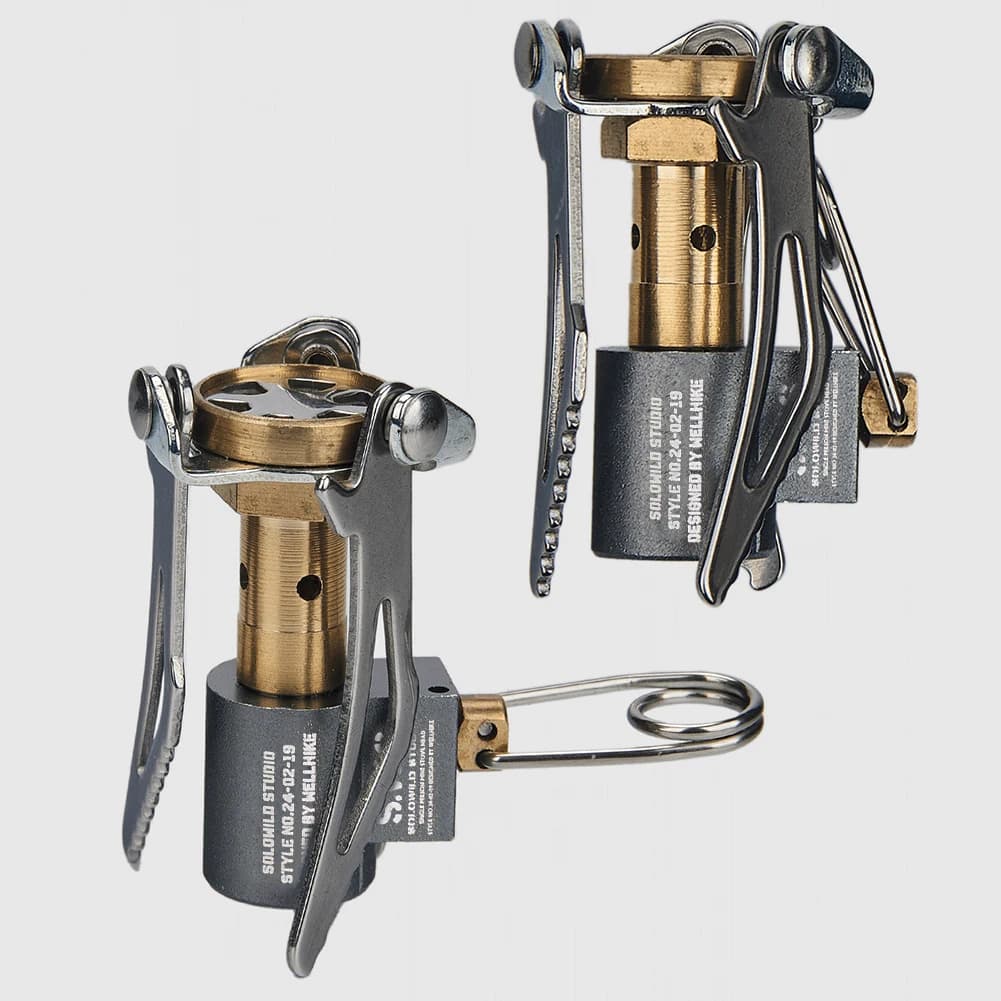Camping Stove Foldable Mini Light Camping Stove with Support Burner Portable Survival Oven for Open Kitchen