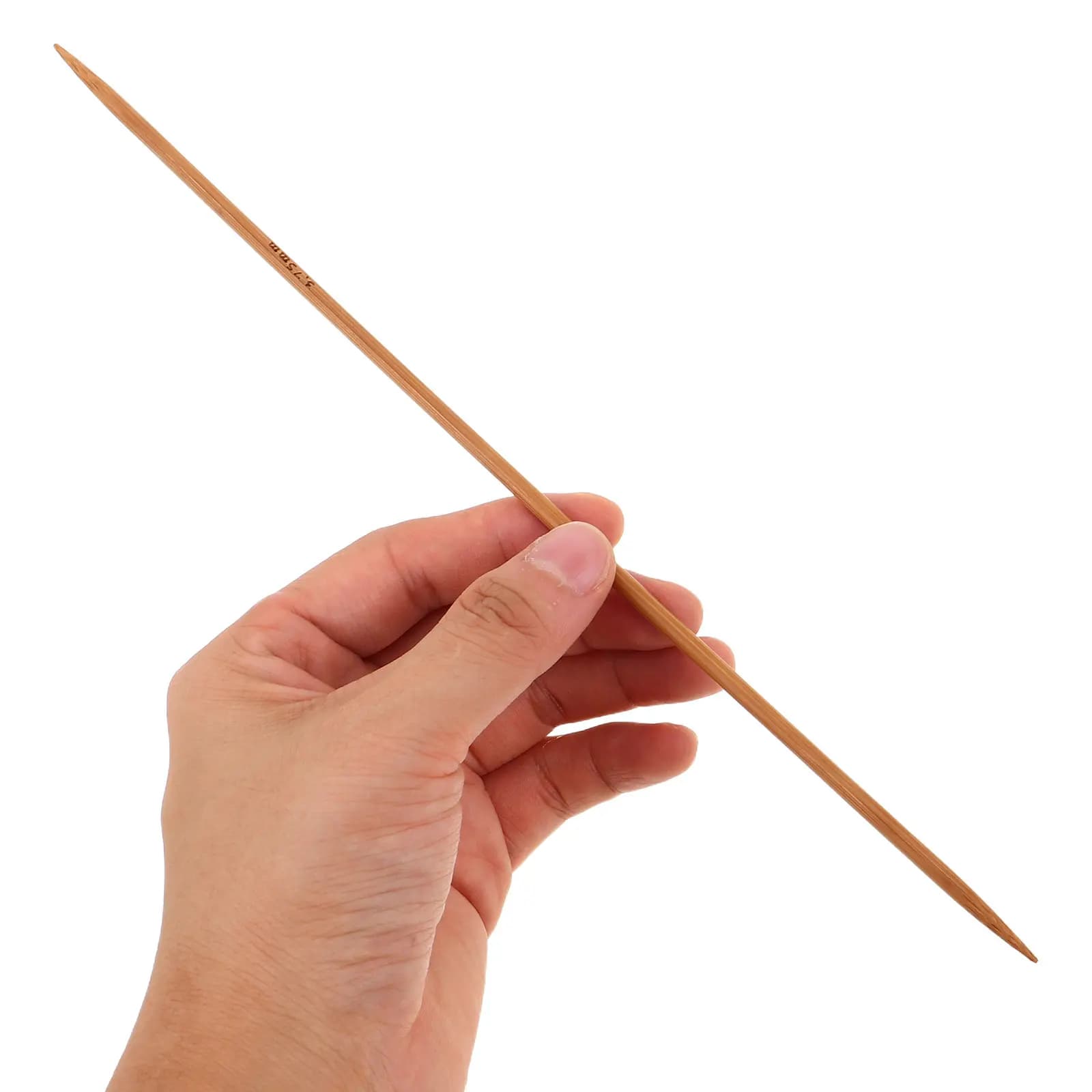 36Pcs Double Pointed Bamboo Knitting Needles Set Wear-Resist Yarn Needle for Sweater Tapestry Hand Knitting Tools